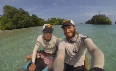 English Paddlers Set Adventure Prone Paddling World Record In Panama