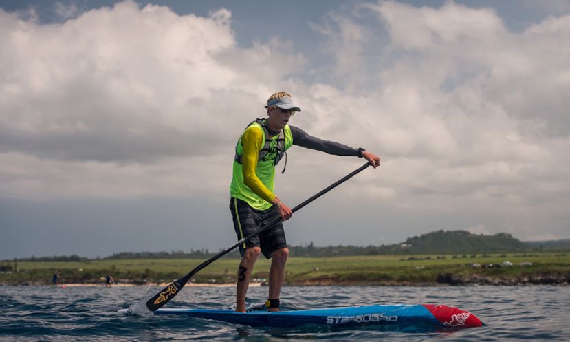 Connor Baxter, your 2017 World SUP Racing Champion. | Photo Courtesy: APP World Tour