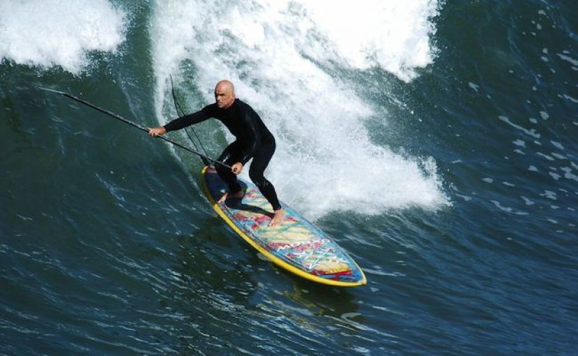 Jones Attempting to Paddle From California to Hawaii