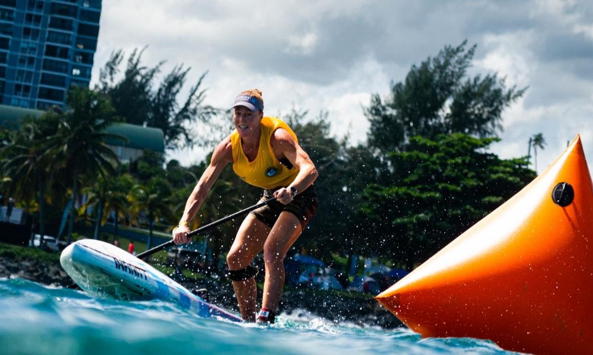 Candice Appleby competing at an ISA event. | Photo: ISA / Ben Reed