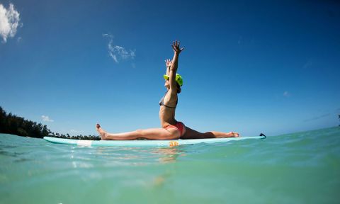 Paddle Boarding Oahu, Hawaii