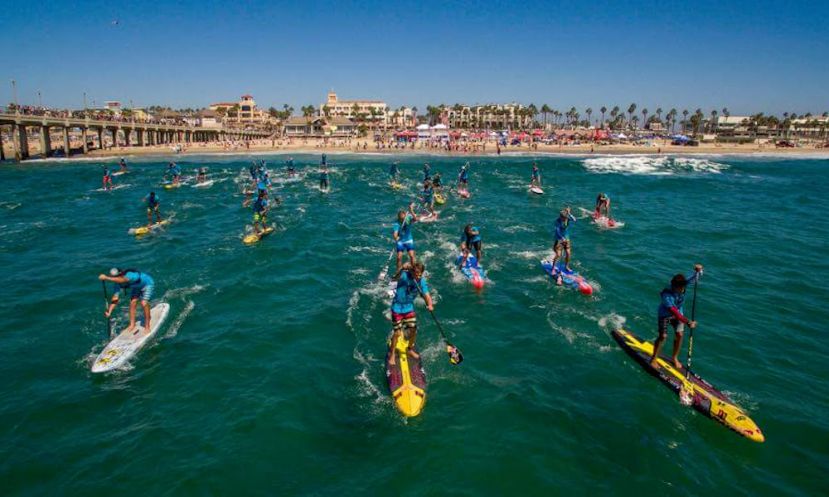 Huntington Beach World Series Event, 2015. | Photo Courtesy: Waterman League