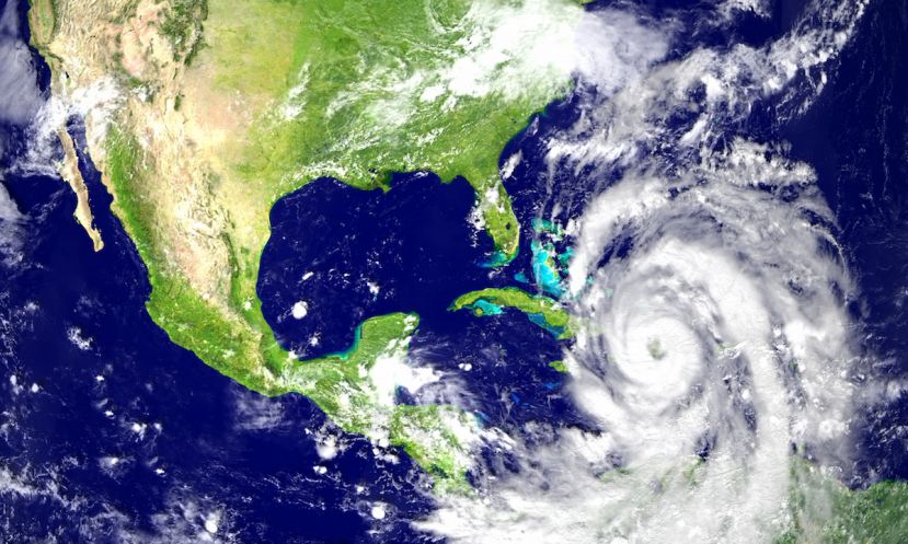 Hurricane Irma set for destruction in the Atlantic. | Photo: Shutterstock