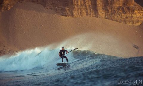 Amit Inbar surfing Chicama. | Photo: Edden Ram