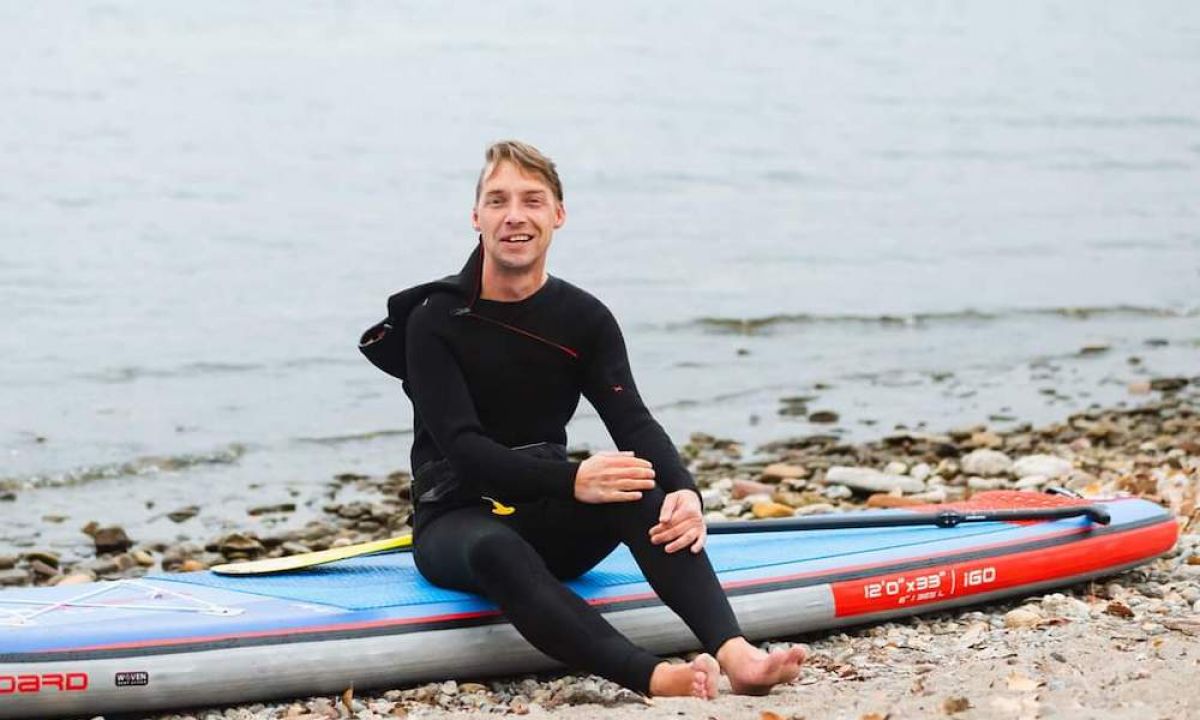 First Person with Disabilities Attempts to Cross Great Lakes on a SUP