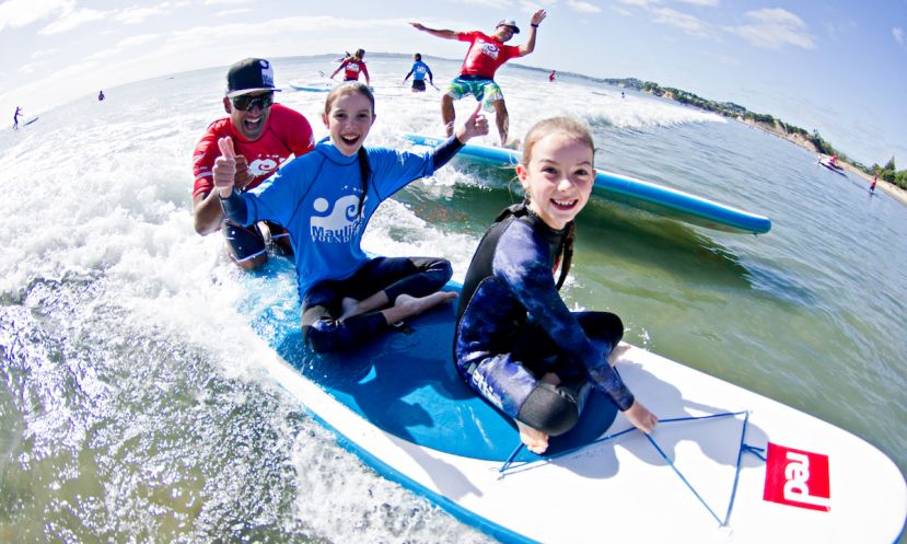 The Ultimate Watermen will spend the day paddling with children who have CF. | Photo Courtesy: The Ultimate Waterman