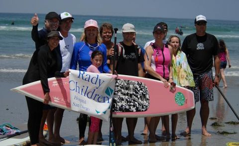 8 Yr Old Paddles 11.8 Miles for Children's Hospital