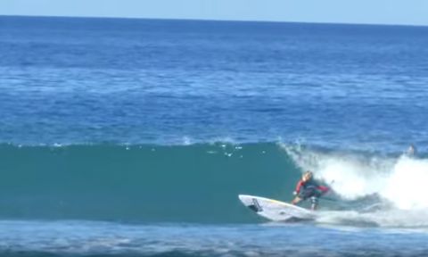 12-Year-Old Finn Spencer Rips At SUP Surfing