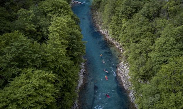 First SUP Descent Of Europe&#039;s Deepest Canyon