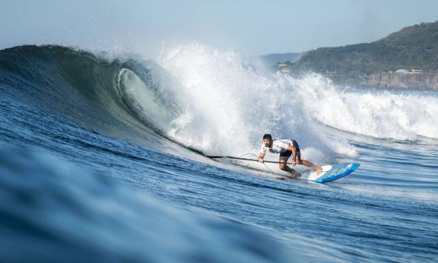 Leonard Nika from Italy during the last WSUPPC at El Sunzal, El Salvador in 2019. | Photo: ISA / Ben Reed