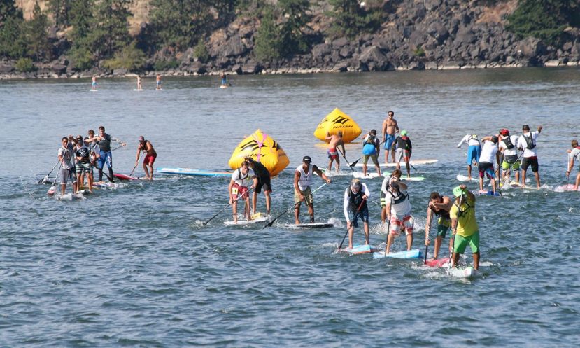 2014 Columbia Gorge Paddle Challenge.