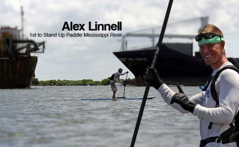 Alex Linnell - First to Stand Up Paddle the Mississippi