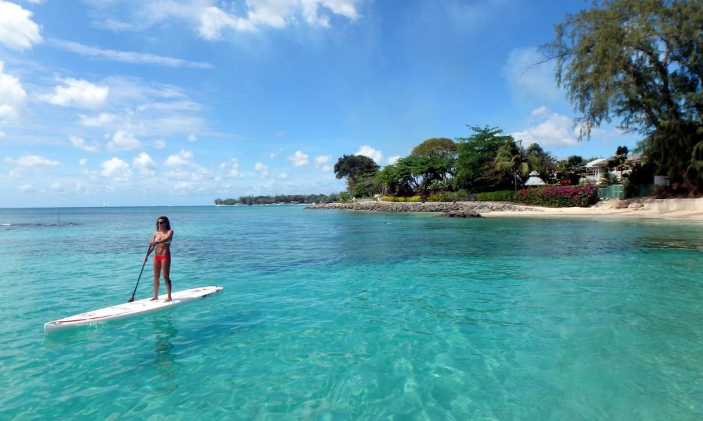 Paddle Boarding Barbados