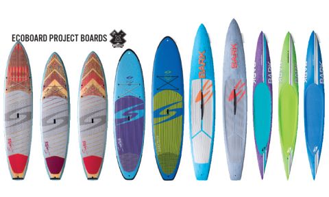 Surftech lineup with Ecoboard Project.