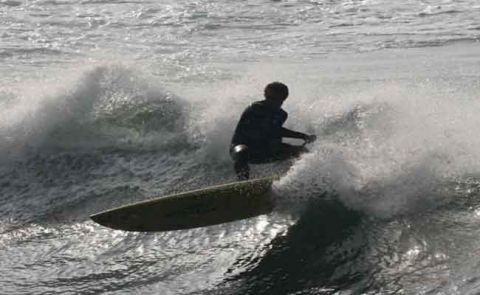 Candice Appleby and Anthony Vela SUP Surf