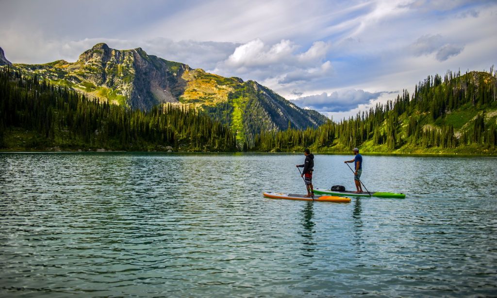 Helicopter SUP Expeditions in Canada