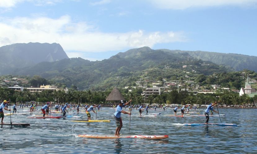 The 2nd Annual Air France Paddle Festival was a massive success with record participation. | Photo: Supconnect