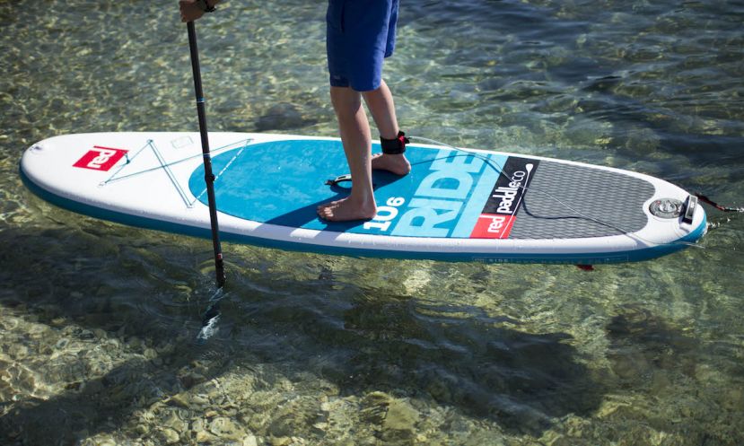 The 10&#039;6&quot; Ride will be put through rigorous testing to see what it can handle. | Photo: Red Paddle Co.