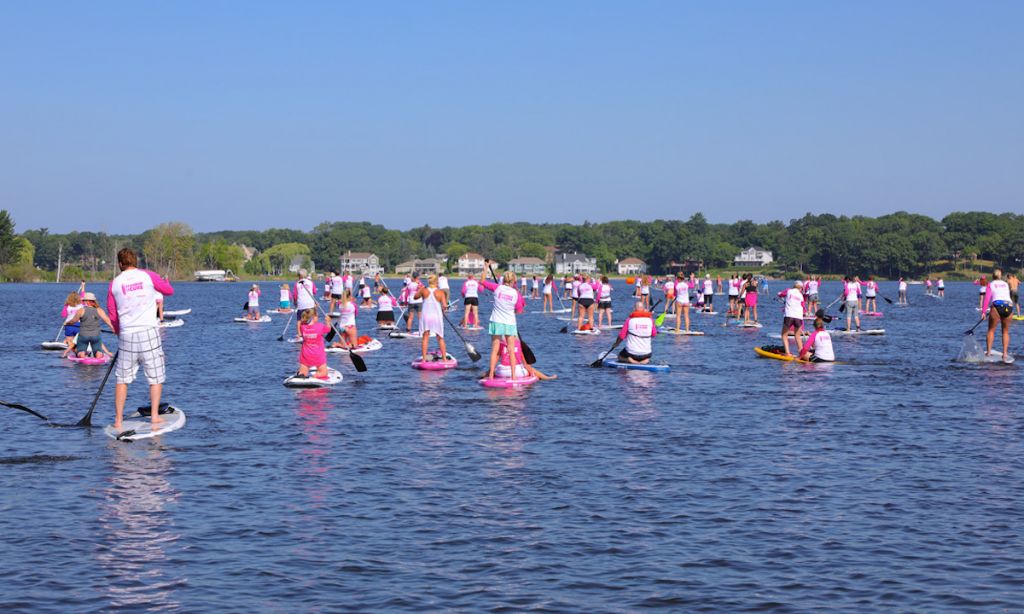 Standup for the Cure Muskegon event in 2019. | Photo courtesy: Standup for the Cure