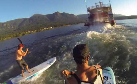 Sternwheel Surfing With Mike Tavares