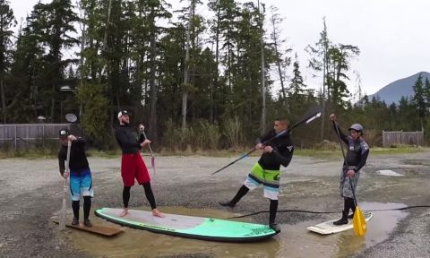 Stand Up Puddleboarding