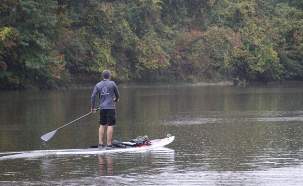 US Army Veteran Paddles Cape Fear River