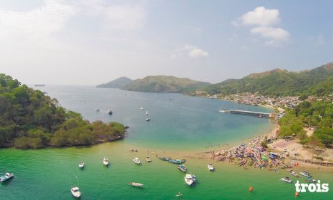 In the waters of the Panama Canal the second annual Crossing Panama – Taboga took place, where 338 participants were on the starting line.