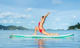 5 Moderate SUP Yoga Poses For Intermediate Paddlers